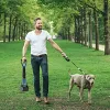 Sacs Pooper Scooper pour grands et petits chiens, ramasseur de crottes de chien pliable, ressort durable et matériaux de qualité supérieure, facile à utiliser pour l'herbe et la saleté