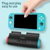 Stativ Portable Switch Charging Dock Station Stand, högtalarhögtalare med stereoljud för Nintendo Switch/Switch Lite Mini 2019