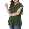 Blusas femininas mulheres top bonito plus size o pescoço senhora blusa macia verão cor combinando camisa vestuário