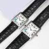 Marque de luxe Master étanche de haute qualité calendrier à quartz montre pour hommes montres de créateur montre de réservoir AAA (avec emballage)