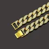 ROLALEII HIP HIP HIP TENNIS BLING FASHION CHAINS JEWELRY MENS GOLD SILVER MIAMIキューバリンクチェーンネックレスダイヤモンドクリスタルアイスアウト女性ネックレスギフト