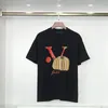 T-shirt da uomo firmata T-shirt da uomo casual da donna Lettere 3D stereoscopico stampato manica corta abbigliamento hip hop da uomo di lusso più venduto taglia asiatica S-2XL