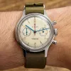 Watches Red Star Seagull 1963 Chronograph 38mm Men's Mechanical Watch Pilot St19 Movement Air Force Aviation Clock 40mm Stop Wristwatch