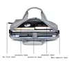 Waterproof Laptop Bag Case 13 14 15 17 Inch Notebook For Macbook Air Pro Computer Shoulder Handbag Briefcase 240223