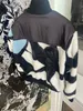 Men's Plus Size Hoodies & Sweatshirts letter knitted sweater in autumn / winter acquard knitting machine e Custom jnlarged detail crew neck cotton 3e22r