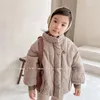 Vestes unisexe hiver doudoune pour filles 2 à 8 ans enfants garçon épaissir chaud vêtements d'extérieur automne vêtements enfants mode manteau