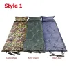 MAT Ultralight Camping Mat Air Mattress 캠핑 팽창 식 침대 Matela Gronfable Mat Selfinflating 수면 패드 W/ 두꺼운 베개