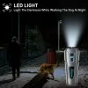 Repelentes Benepaw Seguro Ultrasonic Dog Repeller Training Dual Sensor LED Lanterna Pet Barking Dissuasor Controle Dispositivos Recarregáveis