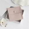 Jewelry Pouches SheepSew Microfiber Pouch 20pcs 8x8cm Luxury Small Gift Bag Package Snap Button With Divider