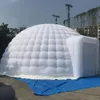 10md (33ft) populaire Oxford doek Wit opblaasbare Igloo Dome Tent met ventilator voor serviceapparatuur