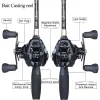 Combo Sougayilang 1.82.4m Casting Fishing Combo Telescopic Fishing Rod and 7.2:1 High Speed Fishing Reel with 150M Line Pesca