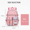 Sacs d'école filles imperméables pour enfants légers Sac à dos Sac impression enfants sacs à dos Sac Mochila