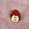 Brooches Robllox Character Head Enamel Pins Fashion Game Backpack Lapel Pin Shirt Bag Badge Jewelry Gift For Friends