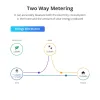 Control Zemismart Tuya Zigbee WiFi 3 Phase Energy Meter Power Monitoring Realtime Measure Consumption 63A Smart Life App Control