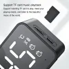 Högtalare G50 Wireless Bluetooth -högtalare med FM Mini Card Mirror Alarm Clock Audio Stall Mottagande K Voice Prompt