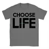 Choose Life Unisex T-shirt Wham Retro Fancy Dress Fashion Loose Men Women Letter Print Tops Summer Plain White Cotton Tees 240229