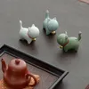 Tea Pets Creative Ceramic Cute Kitten Ornament Animal Micro Landscape Pet