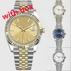 Luxury Watch Mens Watch Womens Designer Watches Automatic Movement 41mm 904l Steel Gliding Spuckle Sapphire Luminous Waterproof New Par Wristwatch XB03 B4