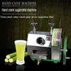 Sugarcane Juicer Hand Commercial Stainless Steel Desktop Sugar Cane Machine Cane Juice Squeezer Cane Crusher 1PC