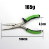 Tools Multifunctional Fishing Lure Pliers White Nickel Ocean Fishing Cut Line Change Lures Hooks