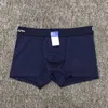 Mens Underwear Designer Boxers märke Underbyxor Sexiga klassiska casual shorts mjuk andningsbar bomull underkläder 3 st med låda