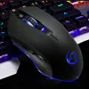 Mouse ZUOYA Mouse da gioco DPI regolabile Mouse da gioco Mouse ottico a LED Mause Retroilluminazione USB cablata per PC portatile Gamer professionista