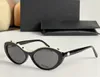 2024 Designer Luxury Women's Oval Cat Eye Sunglasses fashion Rectangle Small Sun Glasses Woman With Box