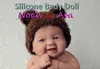 7 Boy Micro Preemie Full Body Silicone Smile Baby Doll Noah Life Mini Reborn Doll Surklice Children Anti-Stress 240223