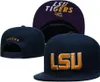 2024 All Team Fan's USA College Baseball Adjustable Alabama Crimson Auburn Tigers Hat On Field Mix Order Size Closed Flat Bill Base Ball Snapback Caps Bone Chapeau
