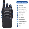 24pcs Baofeng BF888S 12W Walkie Talkie Dual Band 휴대용 장거리 대기 UHF 400470MHz USB HAM 사냥을위한 두 방향 라디오 240229