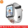 Controle in voorraad Nieuwe Xiaomi Mi Band 8 Pro Genshin Impact Band 1,74 "AMOLED SCHERM GPS BLOEDEN OXYGEN Fitness Traker Waterdichte polsbandje