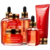 Hydratants Blood Orange Skin Care Set Face Toner / Emulsion / Liquid Serum / Essence Crème / Facial Cleanser anti-vieillissement