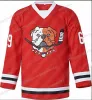 69 Shoresy SudBery Blueberry Letterkenny Hockey Jersey Vermelho Preto Azul Personalizado qualquer número qualquer nome