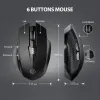 Mice PM6 Wireless Bluetooth Business Office Mouse Ergonomic Optical Silent Bluetooth 5.0 For PC Business Office Wireless Mouse