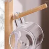 Kitchen Storage Smooth Polished Edges Cup Hanger Cabinet Organizer Space-saving Detachable Coffee Mug Holder With 6 Hooks For Home