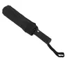 Umbrellas Auto dobrável guarda -chuva automática dobradora UV Grafite preto amplamente utilizado 12 costelas convenientes para uso diário