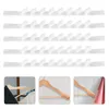 Hangers 100 Pcs Hanger Anti-slip Strip Grip Strips Silicone Coat Home Supplies Clothes Non-slip Anti-skid Stripe