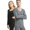 Hommes sous-vêtements thermiques amoureux chaud longs Johns mâle ensemble de vêtements de nuit femmes grande taille hiver coton épaissir peluche