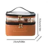 Cosmetic Bags Large Capacity Toiletry Bag Zipper Case Double Layer Transparent Makeup Waterproof Storage