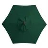 Tentes et abris 6 auvent de remplacement de parapluie sans support 2m couverture de pare-soleil protection UV détachable pour jardin de plage extérieur