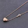 Top Pendant Necklaces Quality Women Luxury Designer Necklace Classic Heart Love Pendant Titanium Steel Fashion Jewelry 240302
