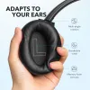 Anker LifeによるヘッドフォンSoundcore Q20+アクティブノイズキャンセルワイヤレスBluetoothヘッドフォン、40Hプレイタイム、オーディオ、サウンドコアアプリ