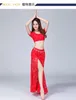 Stage Wear Belly Dance Training Suit Sexy Performance Costume Large Lace Set