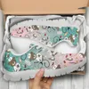 Casual Shoes InstantArts Women's Sneakers Cute Bear Print Flats Woman Gradient ammande skor kvinnor