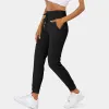 Outfit pantaloni sportivi di comfort morbido per donne pantaloni da cantiere a vita alta pantaloni yoga pantaloni da donna