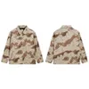 Designer män kamouflage high street shorts set för män sommar vårjacka beige svart armé grön jacka set fz24030202