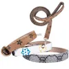 Dog Collars Leashes Dog Collars Leash Designer Pattern Print Leashes Fashion Cats Neck Strap Cute A50 240302