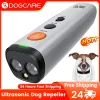 Repelentes DOGCARE Ultrasonic Dog Repeller No Dog Noise Anti Barking Stop Bark Eletrônico Dispositivo de treinamento de cães 2 modos com LED Flash Light