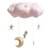 Decoratieve beeldjes Kinderen Slaapkamer Thuis Wolk Hanger Plafond Hangende Decoraties Ornament DIY Baby Mobiel Cadeau Pograph Prop Kinderkamer