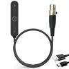 Accessories Mini XLR 3 Pin Female Bluetooth 5.0 A2DP Adapter Wieless Receiver For Beyerdynamic DT 700 900 1990 1770 Pro X Headphones